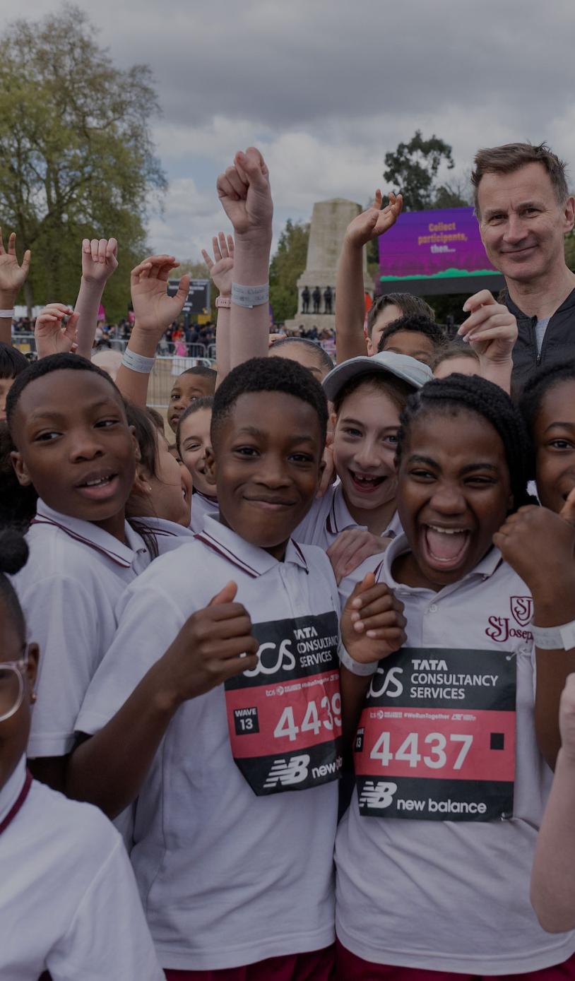 TCS Mini London Marathon in schools